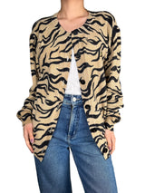 Cárdigan Animal Print
