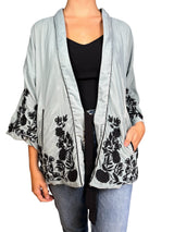 Chaqueta Velvet Bordado