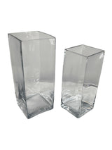 Set 2 Floreros Cuadrados