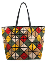 Bolso Origami Cremallera Gamuza