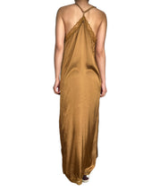 Vestido Agriatt Cognac