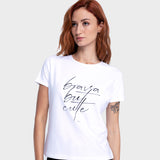 Polera Brava White