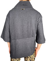 Sweater Tejido Acanalado Cuello