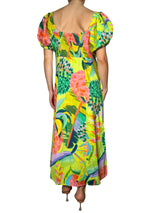 Vestido Lino Farm Rio X Anthropologie