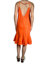Vestido Orange Lino