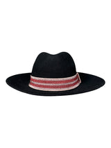 Sombrero Franja Glitter Lana