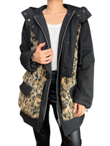 Abrigo Piel Sintética