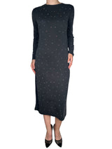 Vestido Negro Brillos