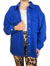 Chaqueta Denim Azul Rey