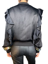 Chaqueta Bomber Bordada