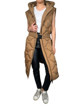 Parka Larga Sin Mangas