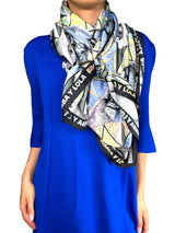 Pañuelo Estampado Sol y Luna