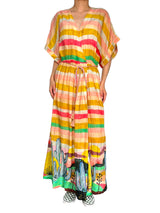 Salida de baño multicolor