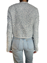 Chaqueta Tweed Aplicaciones