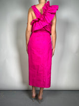 Vestido Fucsia Vuelos