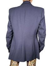 Blazer Cruzado Botones Dorados