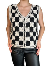 Sweater Crochet Combinado