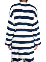 Sweater Rayas Tajos Laterales