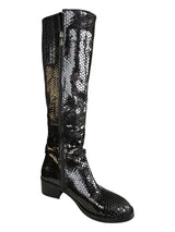 Botas Camille Cuero Tornasol