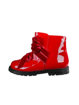 Botines Charol Lazos