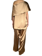 Set Blusa Y Pantalón Satinado