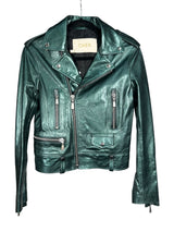 Chaqueta Estilo Biker Cuero