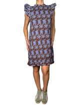 Vestido Thira Brown Palms