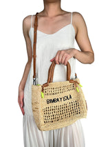 Cartera Shopper Rafia Natural