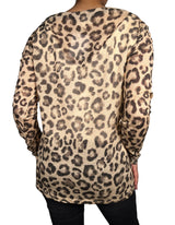 Polera Estampado Leopardo