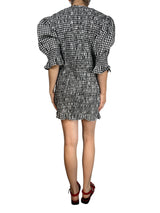 Vestido Fruncido Cuadros