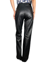 Pantalón Cuero Negro
