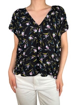 Blusa Viscosa Flores