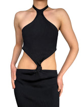 Vestido Cut Out Viscosa