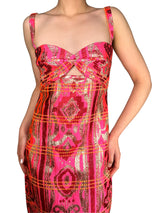 Vestido Fibras metalizadas