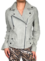 Chaqueta Biker Charret Gamuza