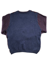 Sweater Stripes Burdeo Niño