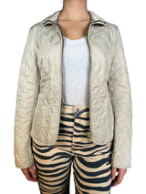 Chaqueta Quilted Beige