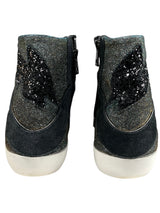 Zapatillas Caña Alta Brillo