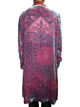 Kimono Bolsillos Rayon - Seda