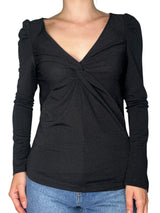 Polera Negra Brillos