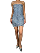 Vestido Denim Aplicaciones