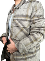 Chaqueta Jacob Green Khaki Plaid