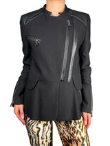 Chaqueta Detalles Cuero