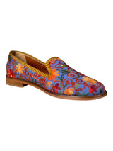 Mocasines de Tela Bordados
