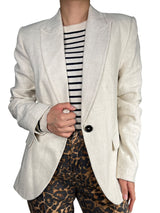 Blazer Lino Beige