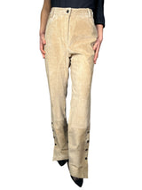 Pantalón Recto Botones