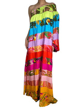 Vestido Viscosa Asimétrico