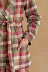 Chaqueta Solapa De Lino Washed