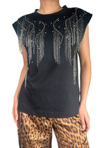 Polera Black Lennon Tassel