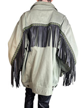 Chaqueta Flecos PLUS SIZE